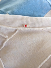Load image into Gallery viewer, 1940s 1950s - DEADSTOCK - Gorgeous Blue White Cotton Top - Sz 2
