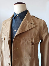 Load image into Gallery viewer, 1930s 1940s - Fabulous Heavy Linen TwillJacket -
