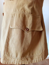 Load image into Gallery viewer, 1930s 1940s - Fabulous Heavy Linen TwillJacket -
