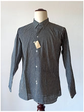 Load image into Gallery viewer, 1930s 1940s - A. BATALLA, Barcelona - Deadstock Grey Striped Cotton Shirt -
