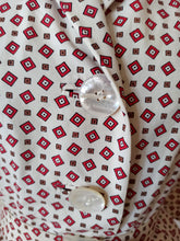 Charger l&#39;image dans la galerie, 1950s - Gorgeous Italian Cotton Belted Dress - W26 (66cm)
