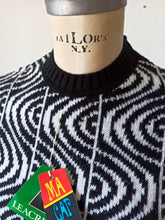 Charger l&#39;image dans la galerie, 1960s 1970s - DEADSTOCK - MACAP, Spain - Knit Sweater - Sz 52
