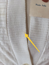 Charger l&#39;image dans la galerie, 1940s 1950s - DARIO SOLES - Deadstock Cardigan Cotton Jacket - Sz 3
