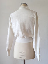 Charger l&#39;image dans la galerie, 1940s 1950s - DARIO SOLES - Deadstock Cardigan Cotton Jacket - Sz 3

