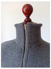 Load image into Gallery viewer, 1960s 1970s - NORDPOL - Deadstock Men&#39;s Grey Zipper Jacket - Sz 5
