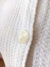 Load image into Gallery viewer, 1950s - DARIO SOLES, Spain - Deadstock White Cardigan - Sz 2
