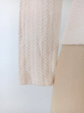Load image into Gallery viewer, 1950s - DARIO SOLES, Spain - Deadstock White Cardigan - Sz 2
