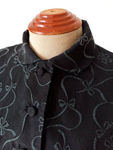 Load image into Gallery viewer, 1950s - Superb Black Bolero Dress - W25 (64cm)

