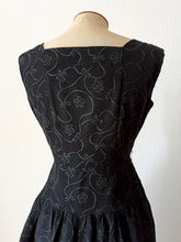 Load image into Gallery viewer, 1950s - Superb Black Bolero Dress - W25 (64cm)
