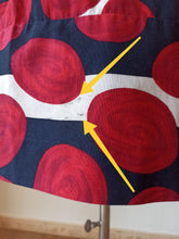 Charger l&#39;image dans la galerie, 1950s 1960s - CHERIE MODELL - Deadstock Stunning Cotton Dress - W28.5 (72cm)
