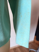 Charger l&#39;image dans la galerie, 1950s - CASALS &amp; COMAS - Deadstock Turquoise Cardigan - Sz 3
