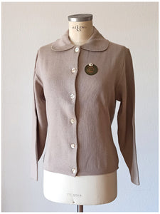 1950s - CASALS & COMAS - Deadstock Cardigan - Sz 3