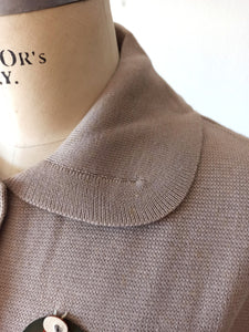 1950s - CASALS & COMAS - Deadstock Cardigan - Sz 3
