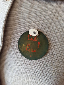 1950s - CASALS & COMAS - Deadstock Cardigan - Sz 3