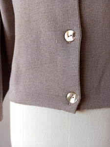 1950s - CASALS & COMAS - Deadstock Cardigan - Sz 3