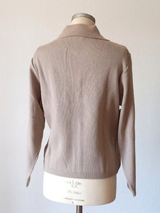 1950s - CASALS & COMAS - Deadstock Cardigan - Sz 3