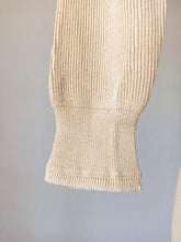 Load image into Gallery viewer, 1930s 1940s - Deadstock Long Sleeves Cotton Henley Shirt - Sz 40
