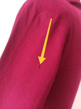 Load image into Gallery viewer, 1930s 1940s - Stunning Burgundy Embroidered Wool Dress - W27.5 (70cm)
