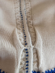 1930s 1940s - Outstanding Beauty Embroidery Cardigan