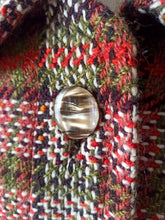 Charger l&#39;image dans la galerie, 1950s - Precious Autumnal Colors Wool Coat
