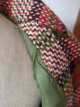 Charger l&#39;image dans la galerie, 1950s - Precious Autumnal Colors Wool Coat
