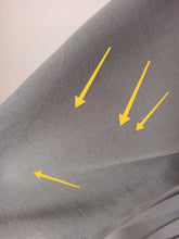 Laden Sie das Bild in den Galerie-Viewer, RESERVED DO NOT PURCHASE - 1940s - Exquisite Dark Grey Gab Wool Dress - W29 (74cm)
