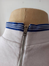 Cargar imagen en el visor de la galería, 1940s 1950s - Deadstock Zipper Back Cotton Top
