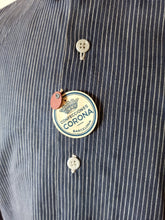 Load image into Gallery viewer, 1930s 1940s - CORONA, Barcelona - Deadstock Blue Striped Cotton Shirt
