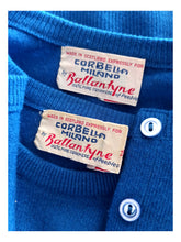 Load image into Gallery viewer, 1950s - BALLANTYNE, Scotland - Royal Blue Cashmere Twin Set - Sz 36
