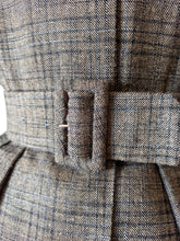 Load image into Gallery viewer, 1950s 1960s - Adorable Grey Wool Dress - W27 (68cm)
