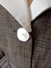 Load image into Gallery viewer, 1950s 1960s - Adorable Grey Wool Dress - W27 (68cm)
