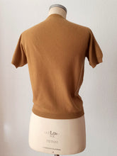 Cargar imagen en el visor de la galería, 1950s - BALLANTYNE, Scotland - Bronce Brown Cashmere Jumper

