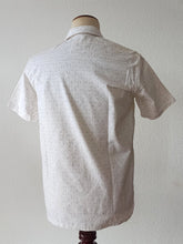 Cargar imagen en el visor de la galería, 1950s - JERONIMO SANZ, Spain - Deadstock Black Atomic Rockabilly Shirt - Sz 38
