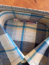 Charger l'image dans la galerie, 1960s - BCF, Barcelona - Deadstock Petrol Plaid Shirt - Sz M/L
