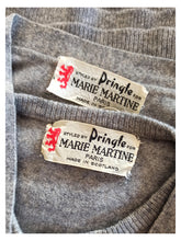 Load image into Gallery viewer, 1950s - PRINGLE, Scotland - Grey Cashmere Twin Set
