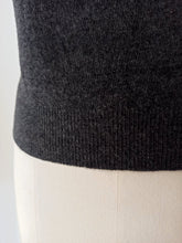 Load image into Gallery viewer, 1950s - BRAEMAR, Scotland - Charcoal Cashmere Jumper
