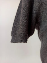 Load image into Gallery viewer, 1950s - BRAEMAR, Scotland - Charcoal Cashmere Jumper
