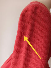 Laden Sie das Bild in den Galerie-Viewer, 1950s 1960s - Adorable Coral Wool Dress - W27.5 (70cm)

