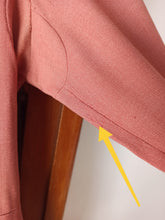 Cargar imagen en el visor de la galería, 1940s - Gorgeous Light Brick Gabardine Dress - W30 (76cm)
