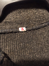 Cargar imagen en el visor de la galería, 1950s - CASTAÑER, Spain - Deadstock Grey Wool Cardigan - Sz 3
