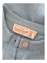 Charger l'image dans la galerie, 1950s - LYLE &amp; SCOTT, Scotland - Adorable Blue Cashmere Cardigan
