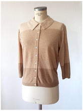 Charger l'image dans la galerie, 1950s 1960s - PRINGLE, Scotland - Tricolor Cashmere Cardigan

