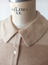 Charger l'image dans la galerie, 1950s 1960s - PRINGLE, Scotland - Tricolor Cashmere Cardigan
