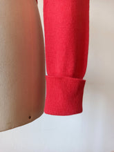 Charger l'image dans la galerie, 1950s - PRINGLE, Scotland - Stunning Red Cashmere Cardigan
