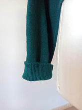 Charger l'image dans la galerie, 1950s 1960s - PRINGLE, Scotland - Bottle Green Lambswool Cardigan
