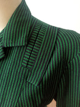 Charger l'image dans la galerie, 1940s - BRUERRE, France - Gorgeous New Look Striped Jacket - W30 (76cm)
