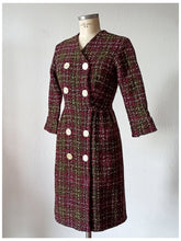 Load image into Gallery viewer, 1950s 1960s - Gorgeous Wool Winter Dress - W30 (76cm)
