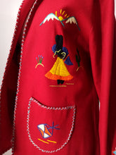 Laden Sie das Bild in den Galerie-Viewer, 1940s 1950s - Outstanding Mexican Souvenir Jacket - Large Size
