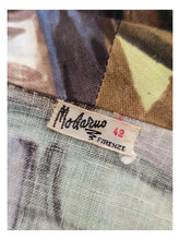 Load image into Gallery viewer, 1950s - MODARUO, Italy - Novelty Print Dress - W25 (66cm)
