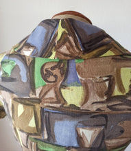 Load image into Gallery viewer, 1950s - MODARUO, Italy - Novelty Print Dress - W25 (66cm)
